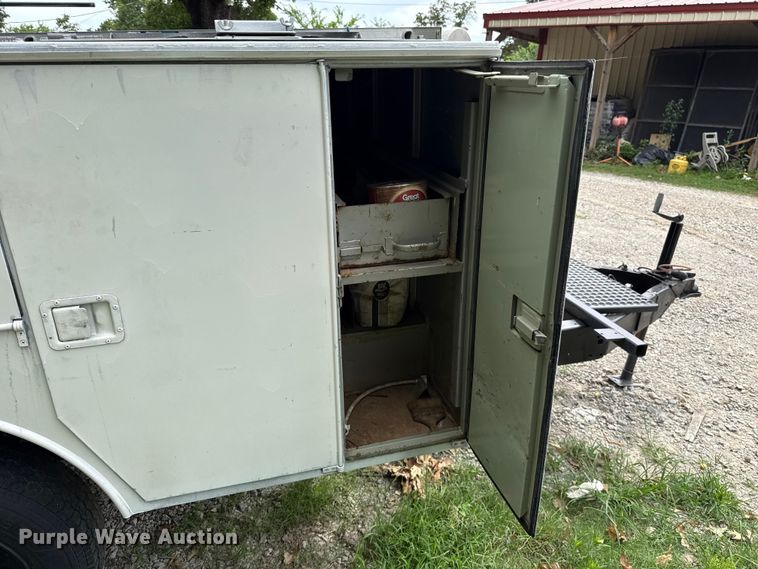 image for item ET6414 Shop built utility truck bed trailer
