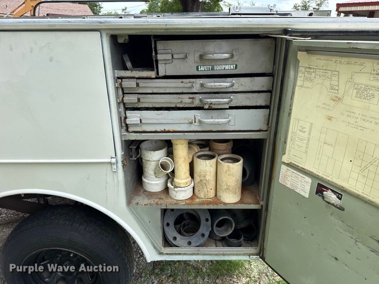 image for item ET6414 Shop built utility truck bed trailer