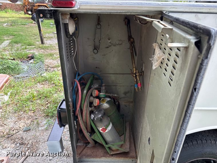 image for item ET6414 Shop built utility truck bed trailer
