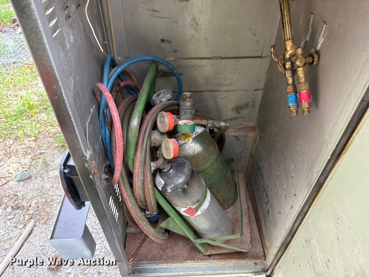 image for item ET6414 Shop built utility truck bed trailer