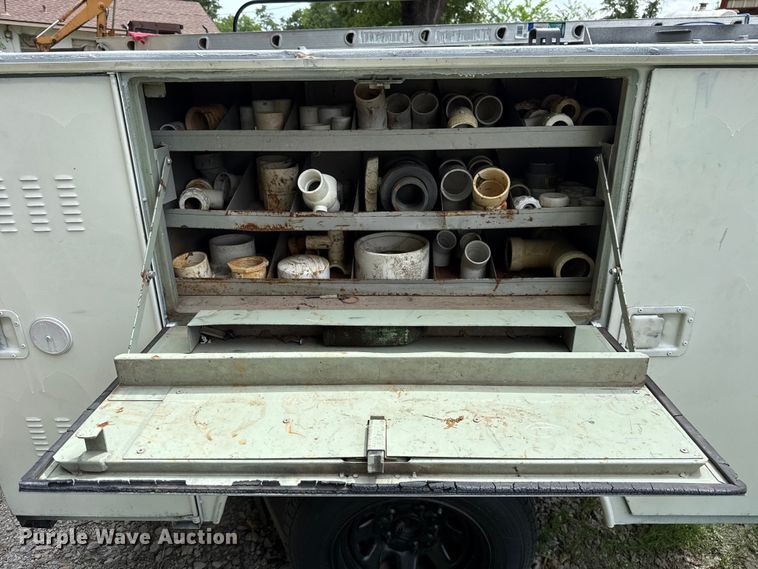 image for item ET6414 Shop built utility truck bed trailer