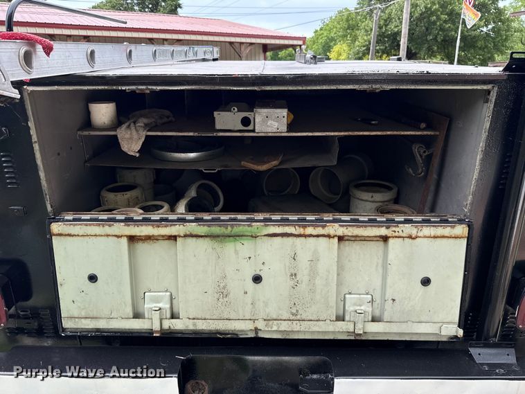 image for item ET6414 Shop built utility truck bed trailer