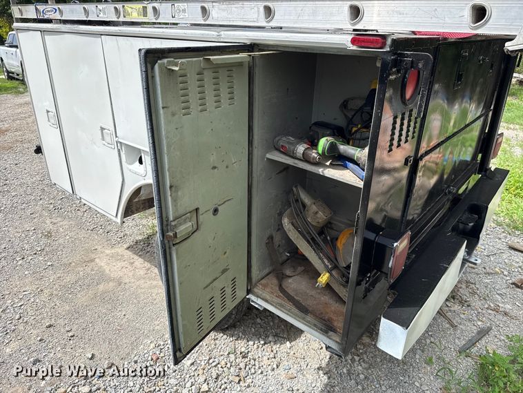 image for item ET6414 Shop built utility truck bed trailer