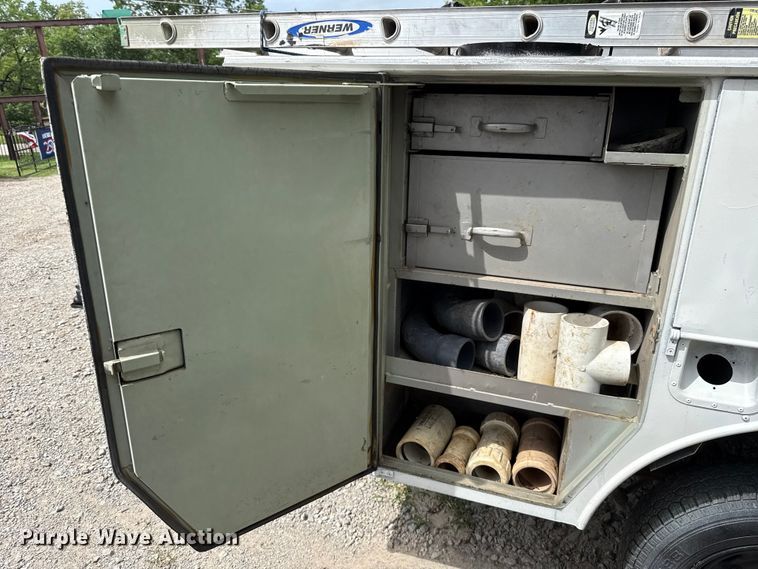 image for item ET6414 Shop built utility truck bed trailer