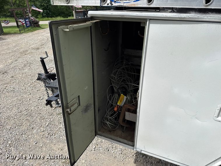 image for item ET6414 Shop built utility truck bed trailer