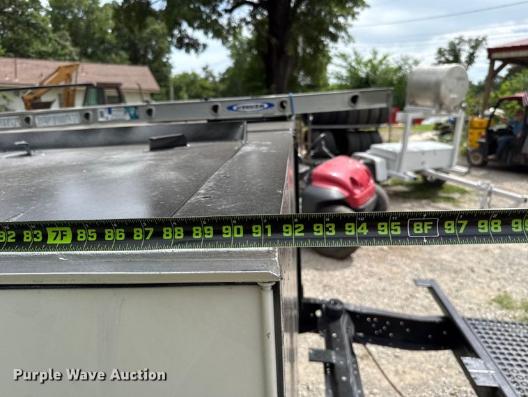image for item ET6414 Shop built utility truck bed trailer