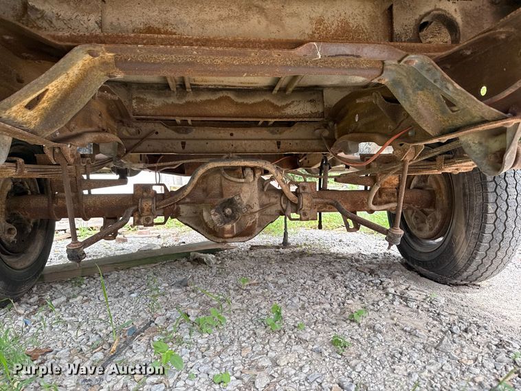 image for item ET6414 Shop built utility truck bed trailer
