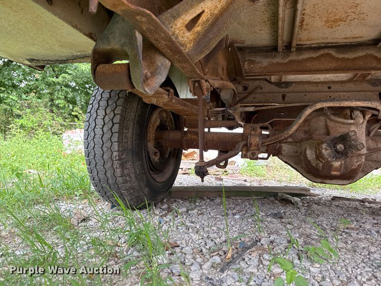 image for item ET6414 Shop built utility truck bed trailer