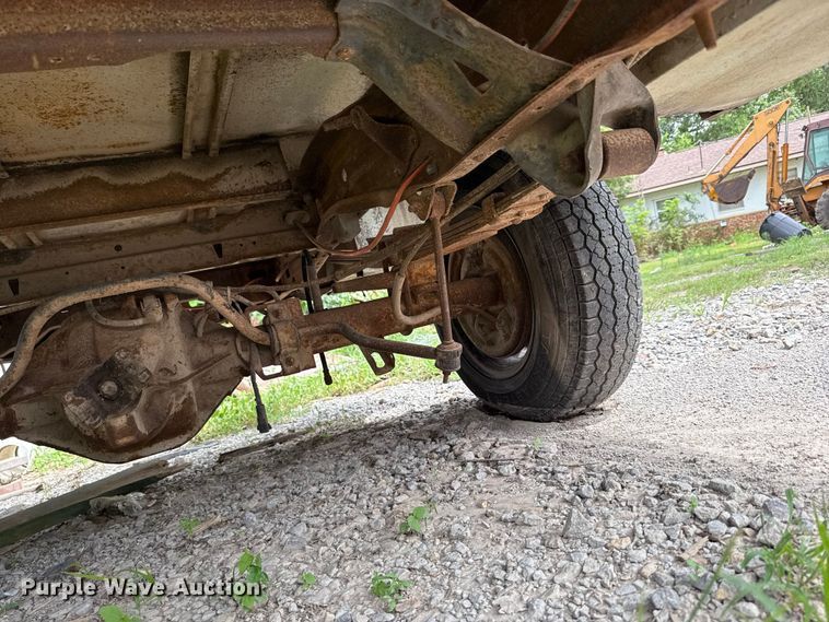 image for item ET6414 Shop built utility truck bed trailer