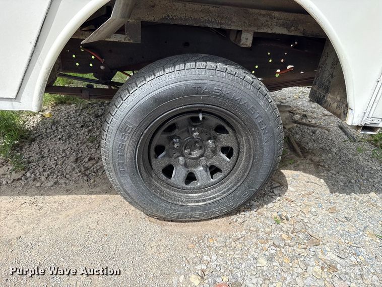 image for item ET6414 Shop built utility truck bed trailer
