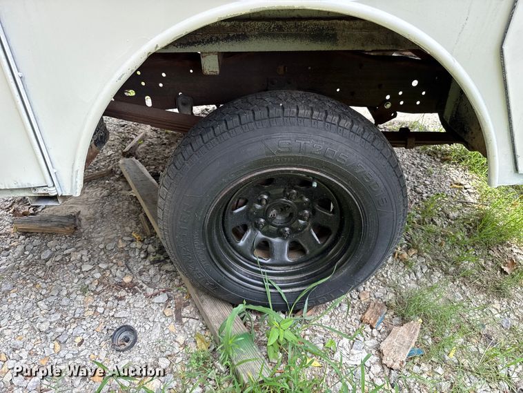 image for item ET6414 Shop built utility truck bed trailer