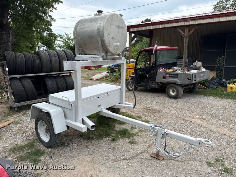 image for item ET6417 Shop built  fuel trailer