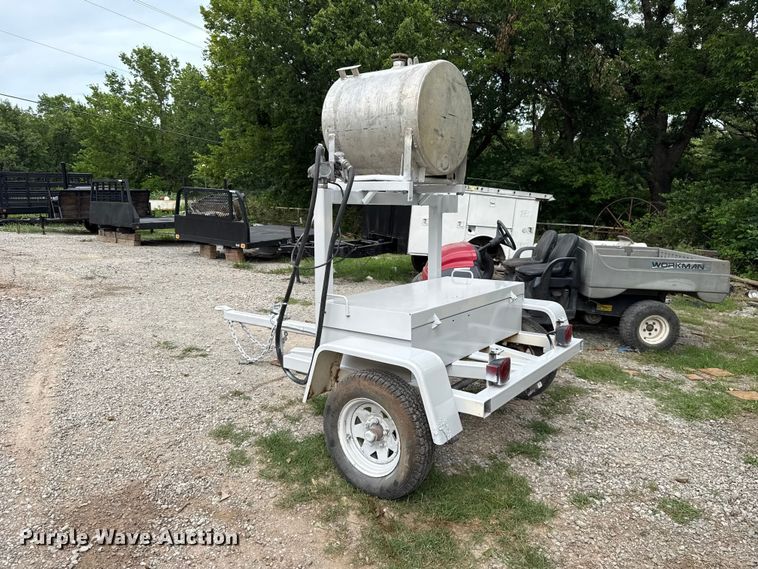 image for item ET6417 Shop built  fuel trailer