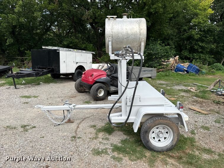 image for item ET6417 Shop built  fuel trailer