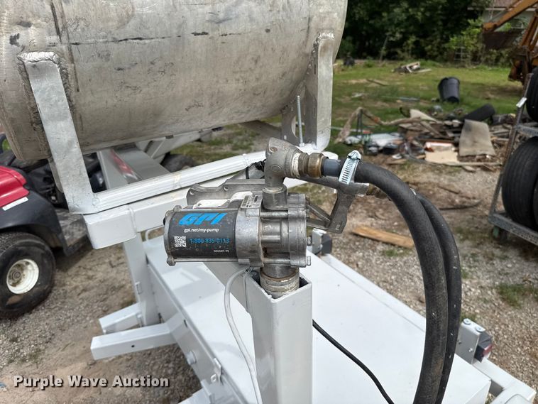 image for item ET6417 Shop built  fuel trailer