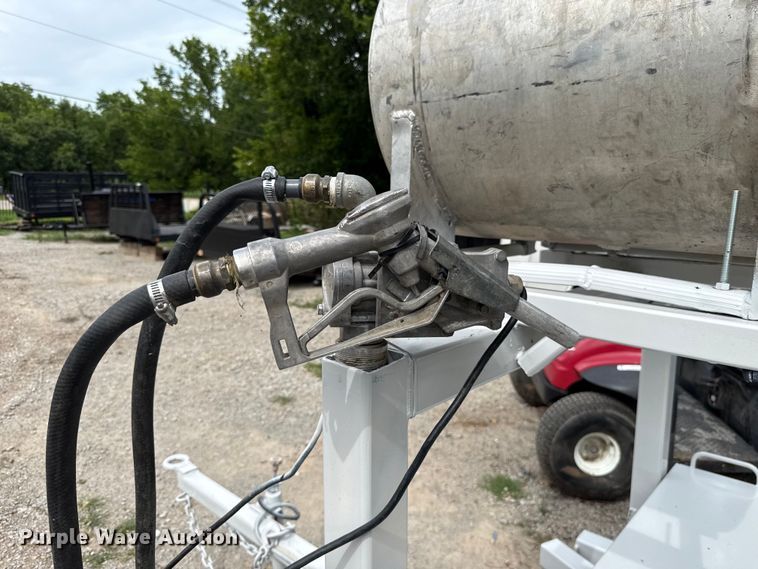 image for item ET6417 Shop built  fuel trailer