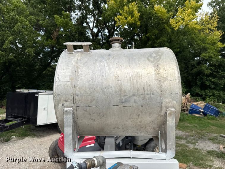 image for item ET6417 Shop built  fuel trailer
