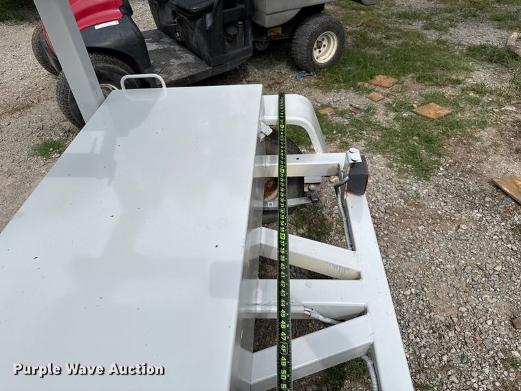 image for item ET6417 Shop built  fuel trailer