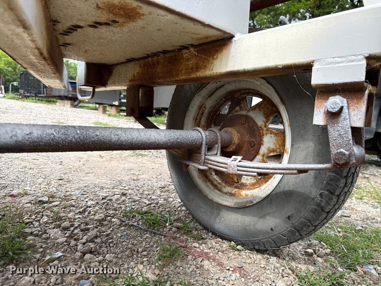 image for item ET6417 Shop built  fuel trailer