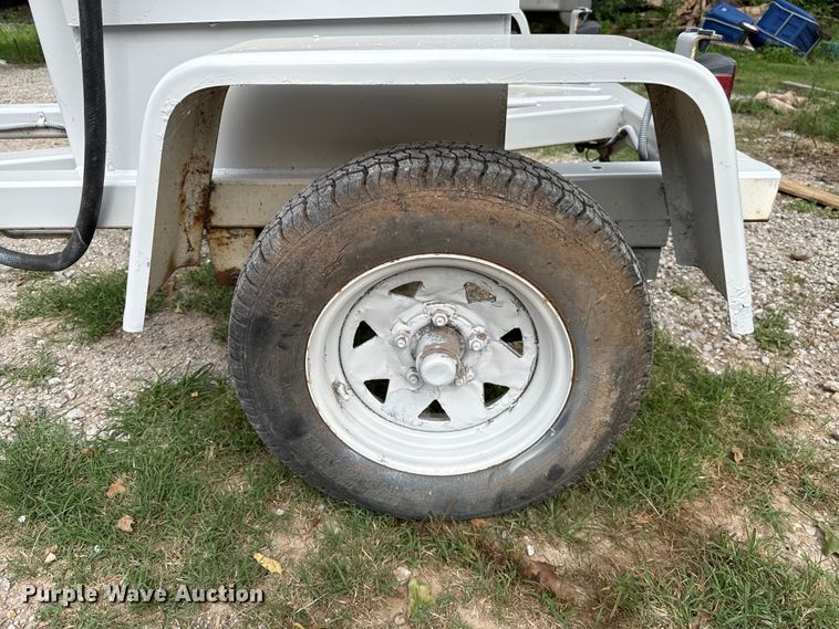 image for item ET6417 Shop built  fuel trailer