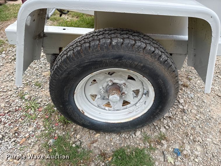 image for item ET6417 Shop built  fuel trailer