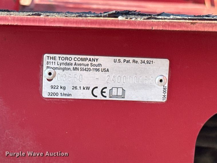 image for item ET6449 Toro 5500D reel mower
