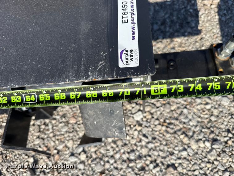 image for item ET6450 JCT skid steer tiller