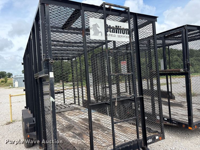 image for item EU5672 2017 East Texas refuse trailer