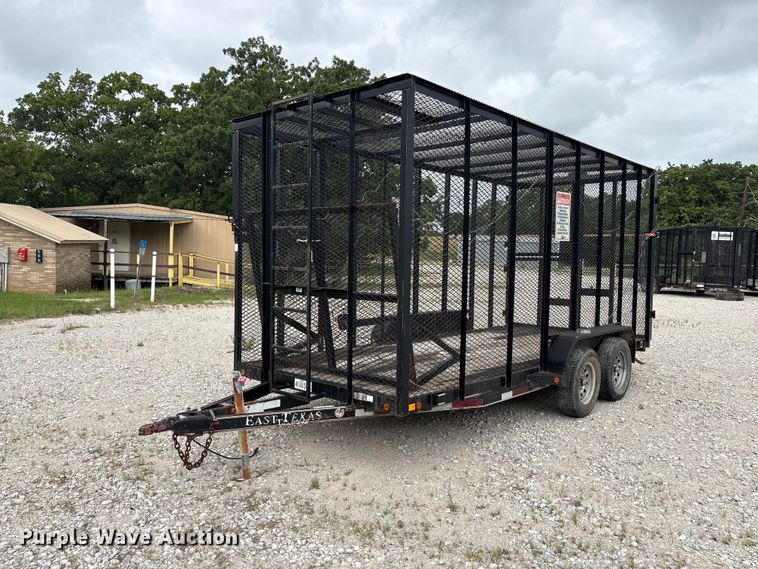 image for item EU5674 2018 East Texas refuse trailer