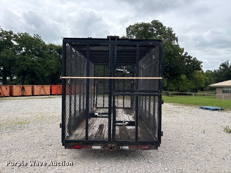 image for item EU5674 2018 East Texas refuse trailer