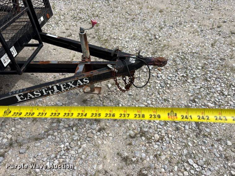 image for item EU5674 2018 East Texas refuse trailer