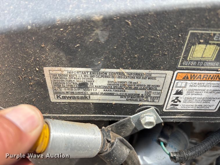 image for item EU5759 Bobcat 9992003 ZTR lawn mower