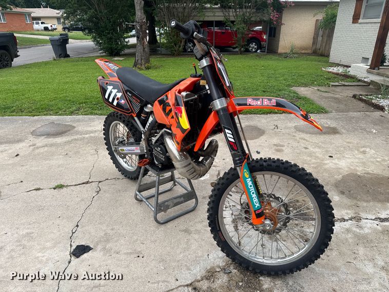 image for item EU5761 2006 KTM 250 XC motorcycle