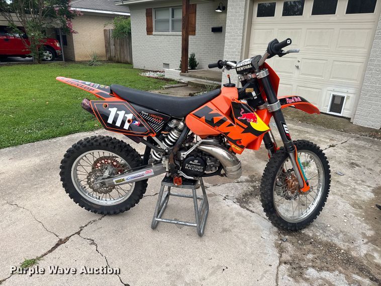 image for item EU5761 2006 KTM 250 XC motorcycle