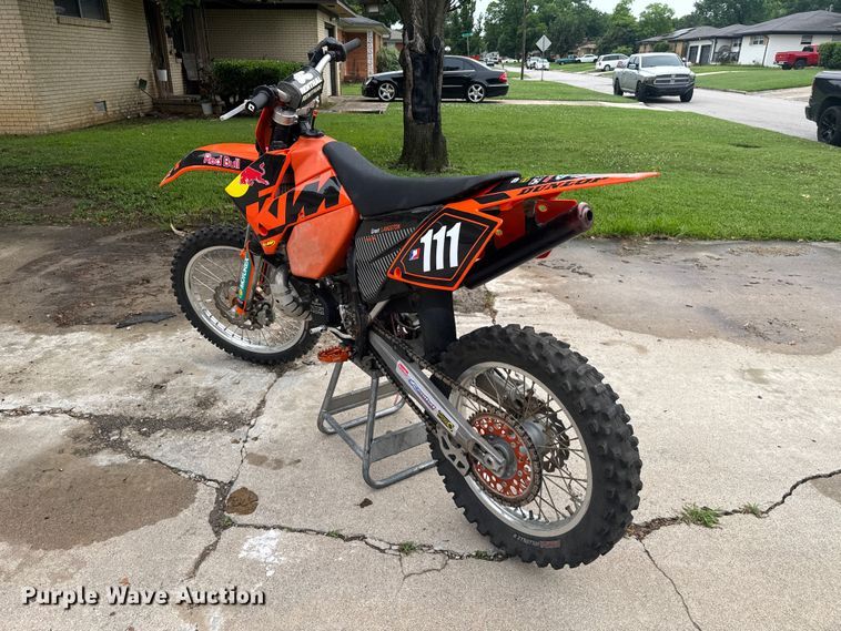 image for item EU5761 2006 KTM 250 XC motorcycle