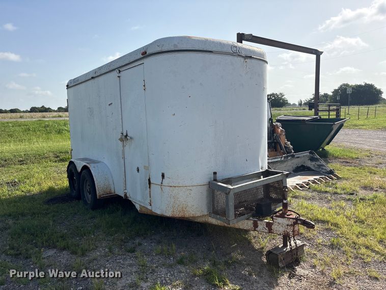 image for item EU5775 2000 Contract Manufacturer Contract Manufacturer enclosed cargo trailer