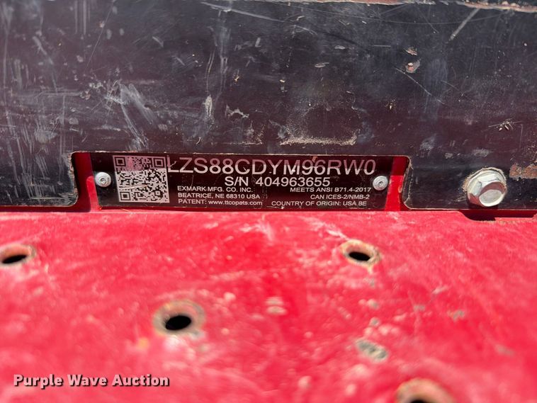 image for item EV2310 2020 eXmark Lazer Z ZTR lawn mower