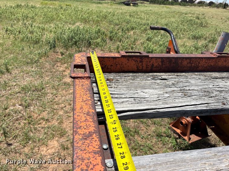 image for item EW0010 Wisconsin Trailer Co SD-12 tilt deck equipment trailer