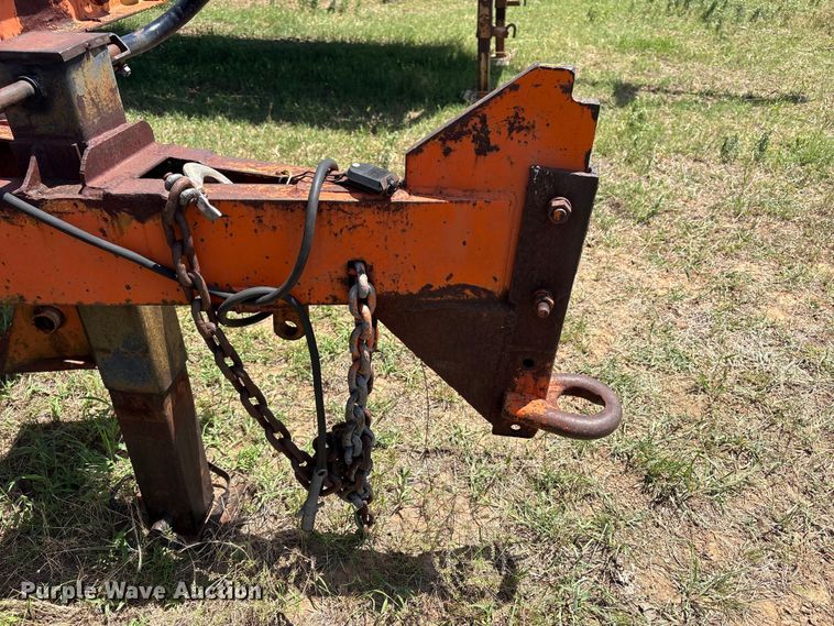 image for item EW0010 Wisconsin Trailer Co SD-12 tilt deck equipment trailer