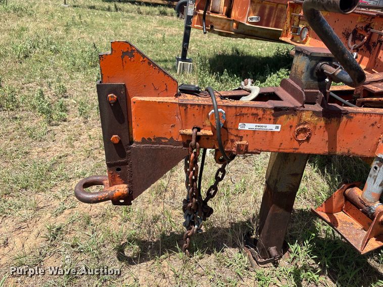 image for item EW0010 Wisconsin Trailer Co SD-12 tilt deck equipment trailer