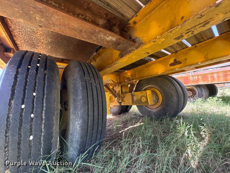 image for item EW0010 Wisconsin Trailer Co SD-12 tilt deck equipment trailer