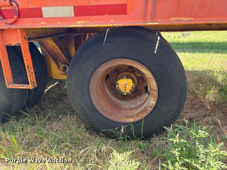 image for item EW0010 Wisconsin Trailer Co SD-12 tilt deck equipment trailer