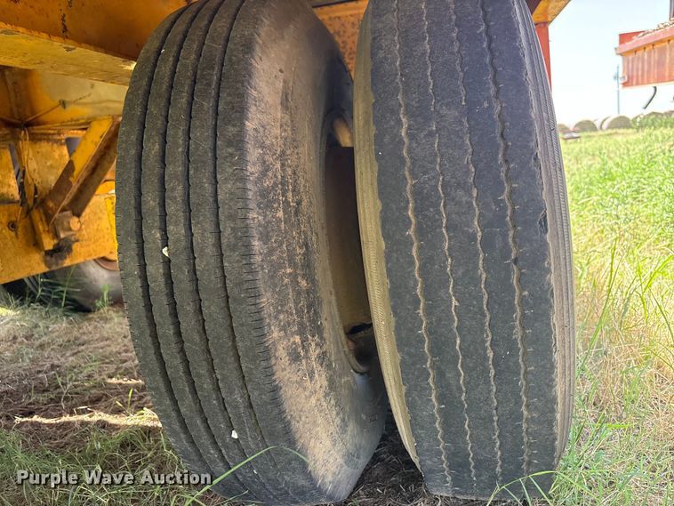 image for item EW0010 Wisconsin Trailer Co SD-12 tilt deck equipment trailer