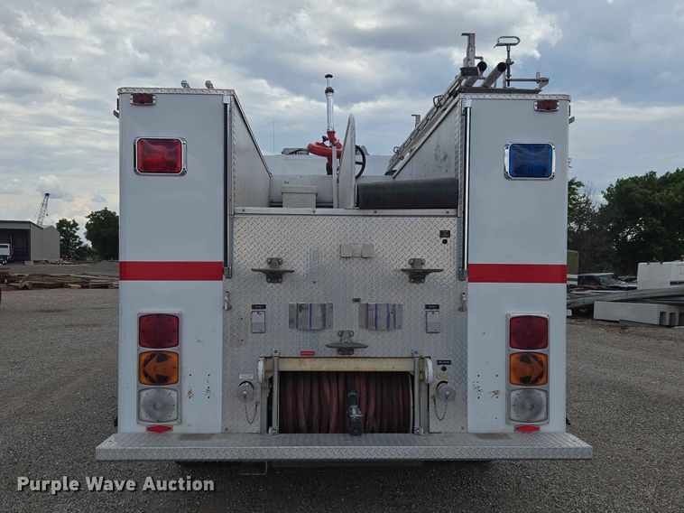 image for item EW0209 1977 Mack CF-600 pumper fire truck