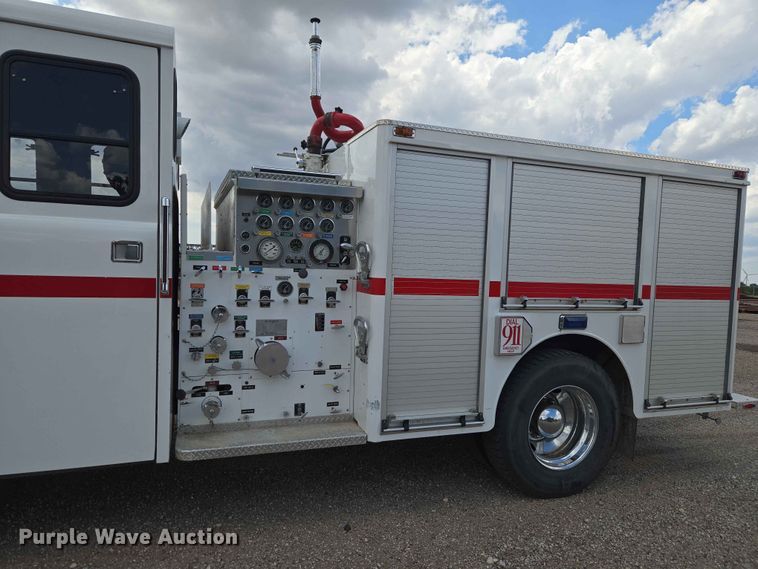 image for item EW0209 1977 Mack CF-600 pumper fire truck