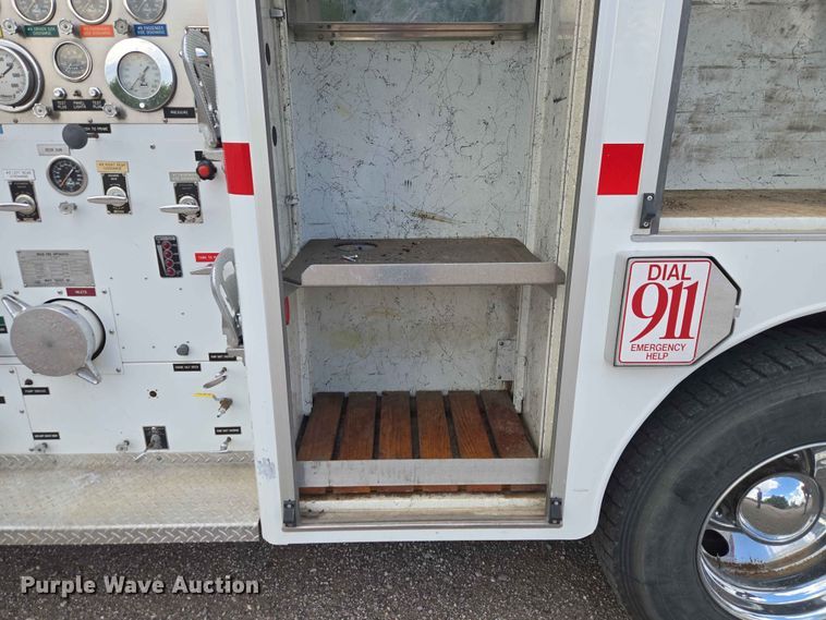 image for item EW0209 1977 Mack CF-600 pumper fire truck