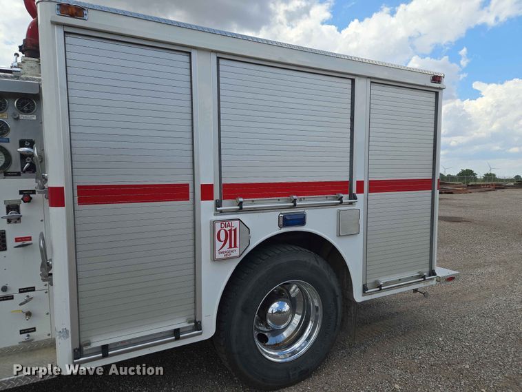 image for item EW0209 1977 Mack CF-600 pumper fire truck