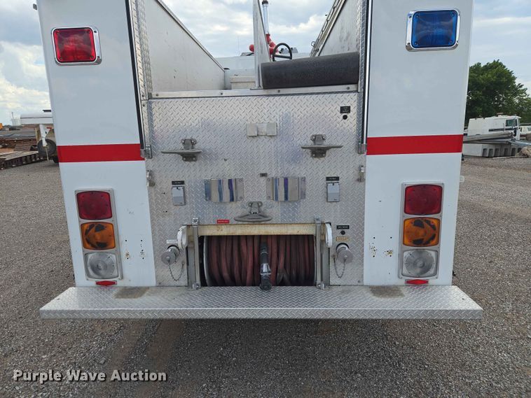 image for item EW0209 1977 Mack CF-600 pumper fire truck
