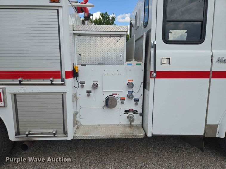 image for item EW0209 1977 Mack CF-600 pumper fire truck