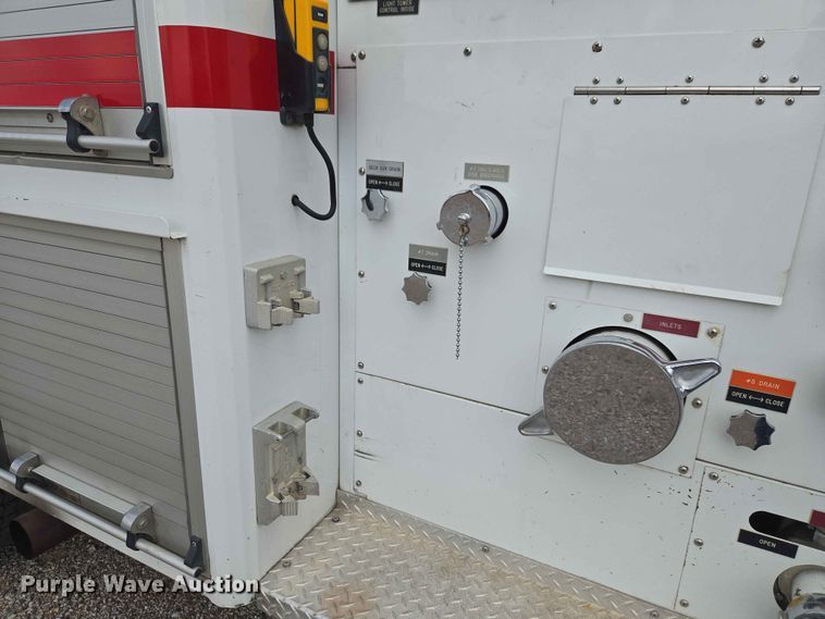 image for item EW0209 1977 Mack CF-600 pumper fire truck